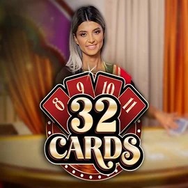 Live Casino logo of 32 Cards from Ezugi at Action Casino