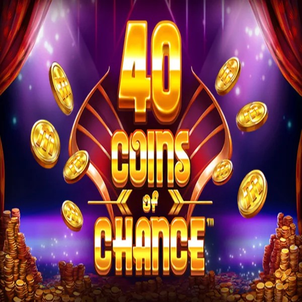 Official Slots logo: 40 Coins of Chance by SYNOT Games at Action Casino