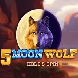 5 Moon Wolf logo – Slots by Apparat Gaming at Action Casino