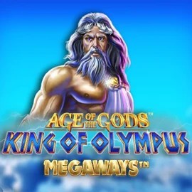 Age Of The Gods: King of Olympus Megaways logo – Slots by Origins at Action Casino