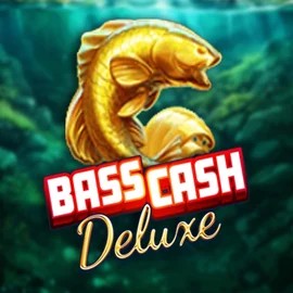 Bass Cash Deluxe slot logo by Alchemy Gaming at Action Casino