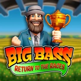 Big Bass Return to the Races by Pragmatic Play, showcased at casinoaction-au.com – game logo