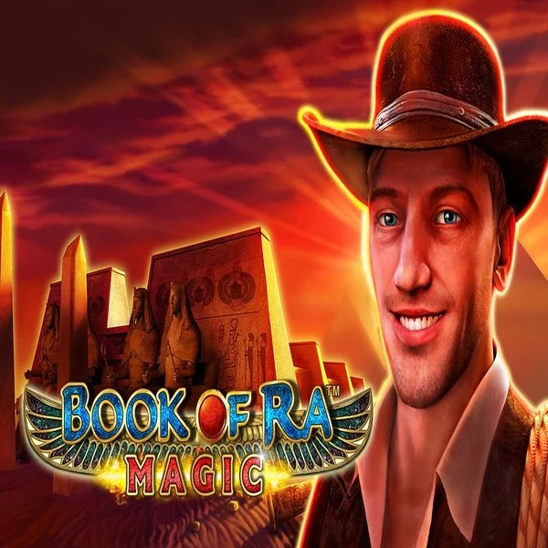 Book of Ra Magic logo – Slots by Greentube at Action Casino