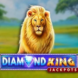 Diamond King Jackpots slot visual from SpinPlay Games available on casinoaction-au.com