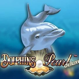 Dolphins Pearl Deluxe logo by Novomatic Action Casino