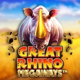 Great Rhino Megaways logo by Pragmatic Play Action Casino