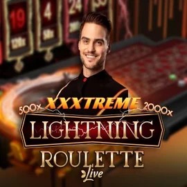 XXXtreme Lightning Roulette slot visual from Evolution available on casinoaction-au.com